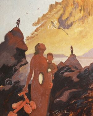 We Shall Look to the Skies - print