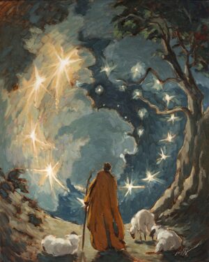 Song of the Heavenly Host - print