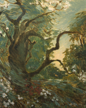 Christ Among the Rhododendron - print